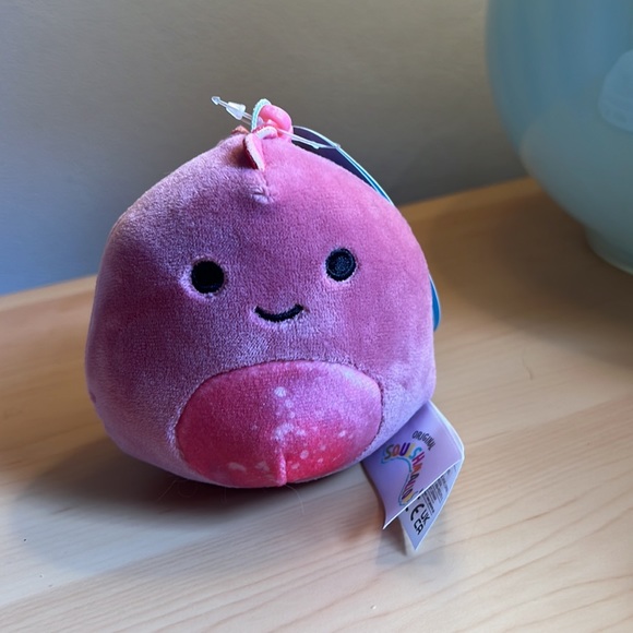 Poleena the Dinosaur Squishmallows 3.5β Clip Prehistoric Squad Toy Plush NWT - Picture 12 of 12